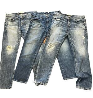 Lot Of 3 Big Star Jeans Women’s Size 27 From The Buckle Western Distressed